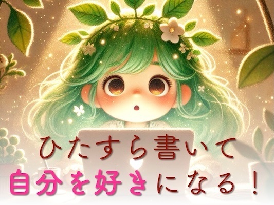 ひたすら書いて「自分を好き」になる！