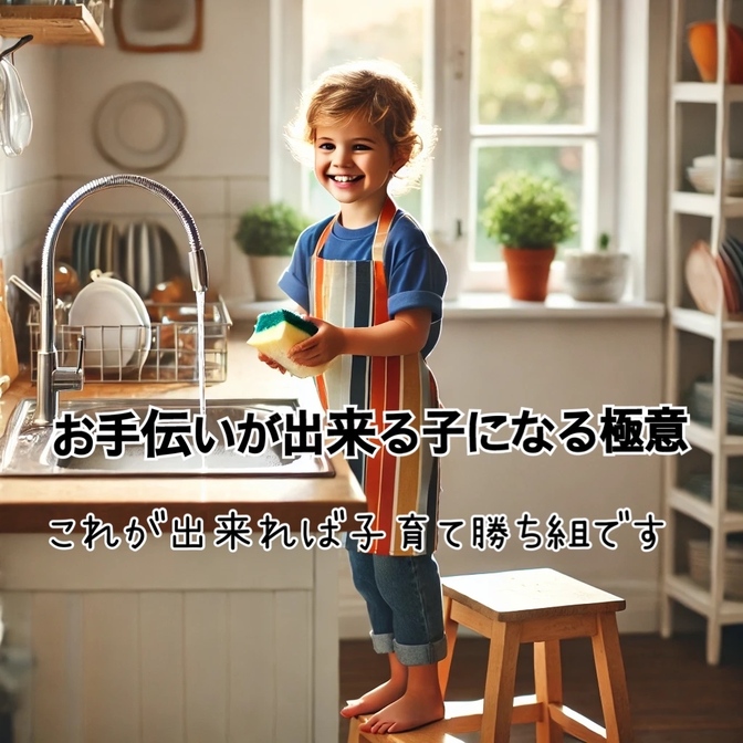 これをすれば子供はお手伝いをするようになります