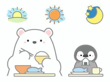 オートミール、フレーク、きなこ、ココアパウダー