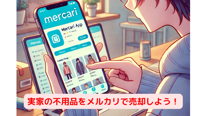 実家の不用品が新たな価値に！メルカリで売却した成功体験とそのプロセス