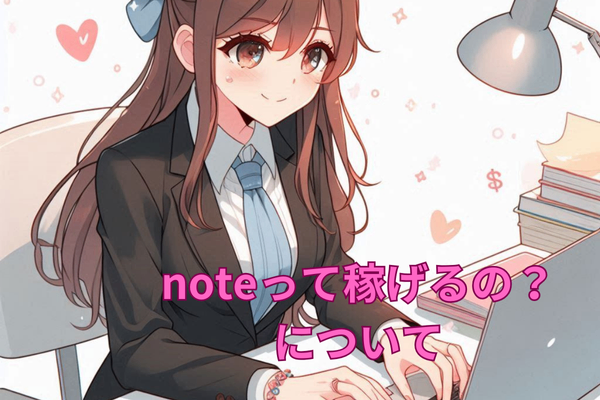「noteって稼げるの？」について