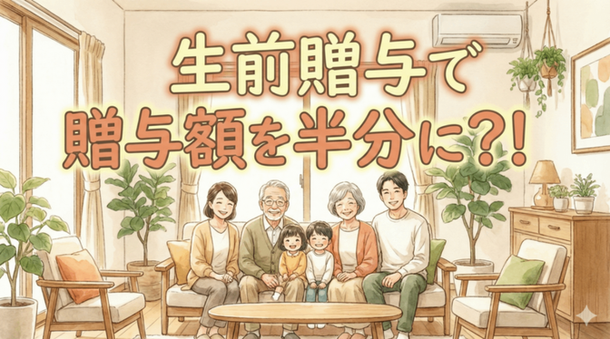 浪費家母が子供たちに『生前贈与』をして、贈与額を半分に抑えられた話