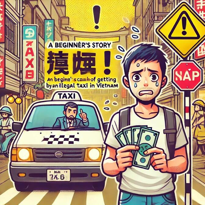【初心者は要注意！】ベトナムのタクシーで1万円ぼったくられた話と対策4選【ホーチミン/東南アジア】