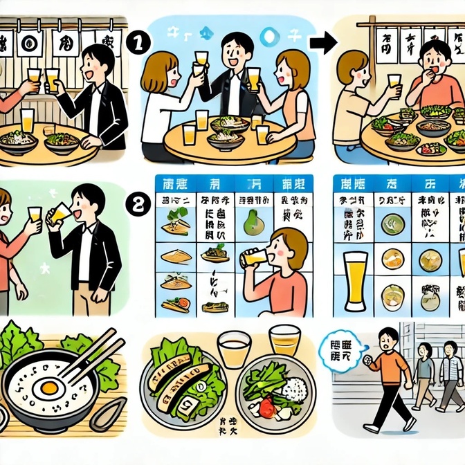 飲み会のすすめ ～上手な付き合い方と体調管理～