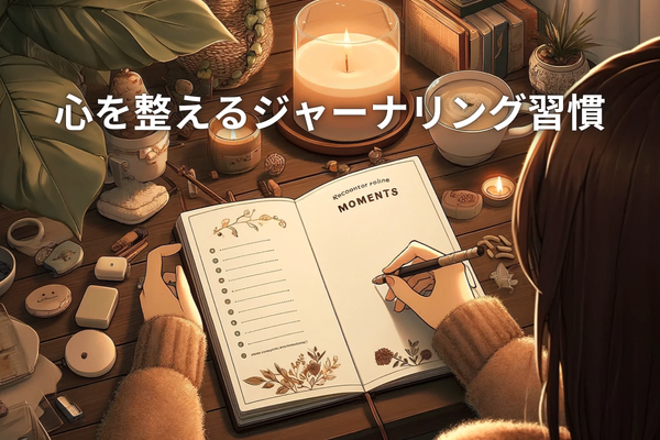 毎日続けたい！メンタルを整える簡単ジャーナリング