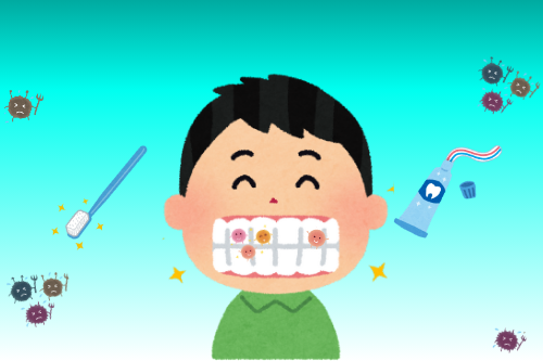 虫歯を　子どもに感染させない！　やった事で得たもの