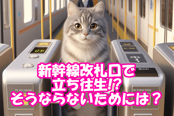 【必須】新幹線改札口でスマホかざして立ち往生にならないためのモバイルSuicaとスマートEXのお話