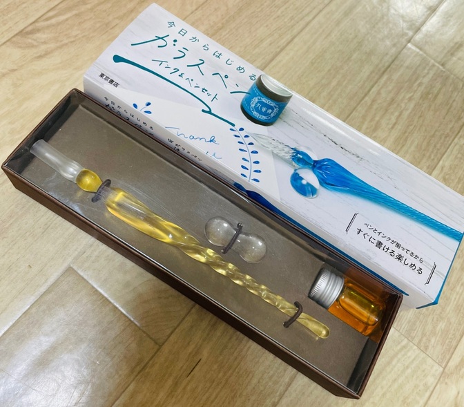 今人気のガラスペンは日本発祥〜