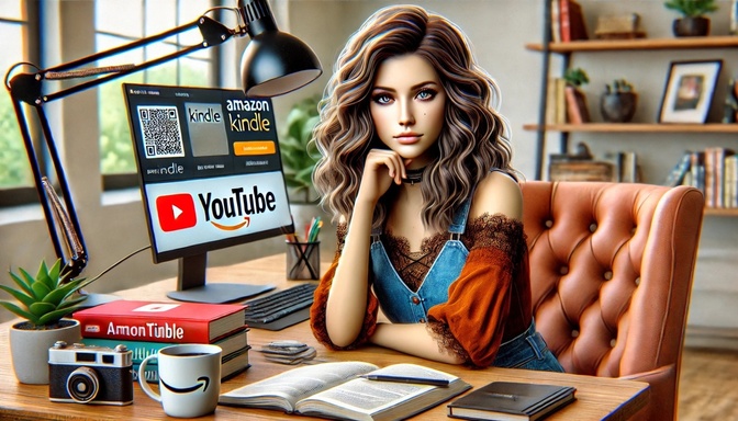 AI美女画像でKindle即バン→YouTubeで収益化成功だぜ