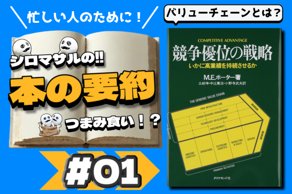 M·E·ポーター『競争優位の戦略』：価値連鎖で勝つ！