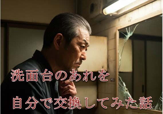 洗面台のあれを自分で交換してみた話