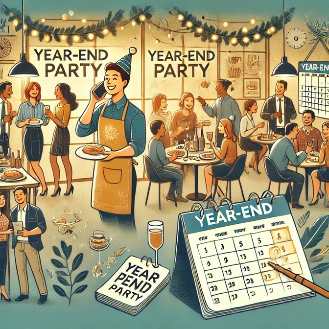 「自分で作る、最高の忘年会」