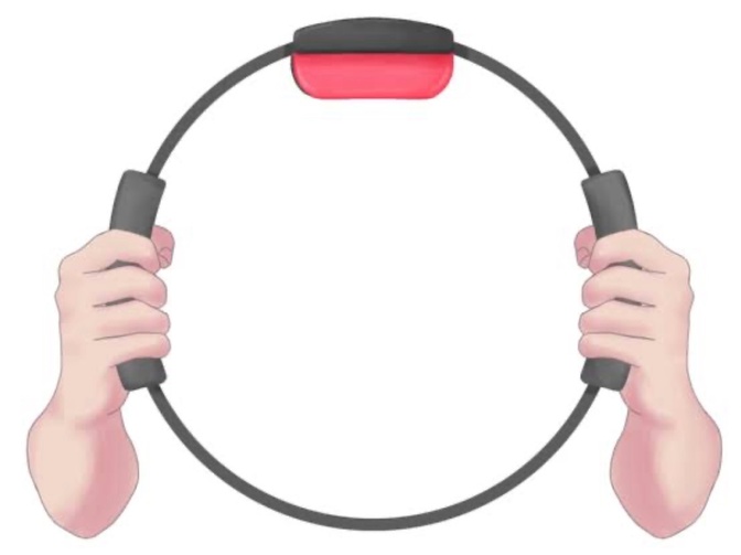 リングフィットアドベンチャーの肩だけやってみた！