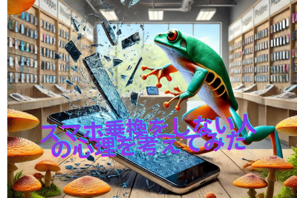 スマホキャリアを乗り換えない心理