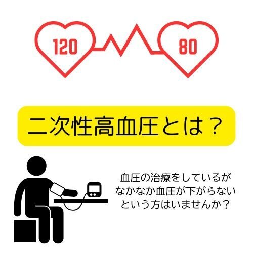 発見されにくい二次性高血圧：その危険性と予防法