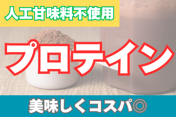 【人工甘味料不使用】コスパ◎美味しいホエイプロテイン🐄