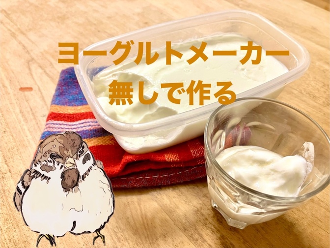 レンジで簡単にヨーグルトを作ろう