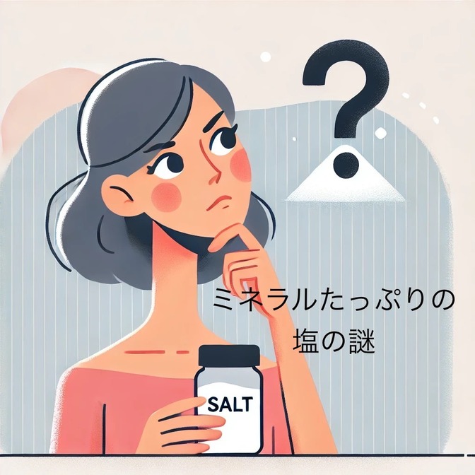 「ミネラルたっぷり」の塩の謎