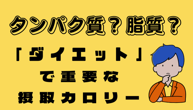 【ダイエットの大原則】摂取カロリーの計算方法を知って効率よく痩せよう！
