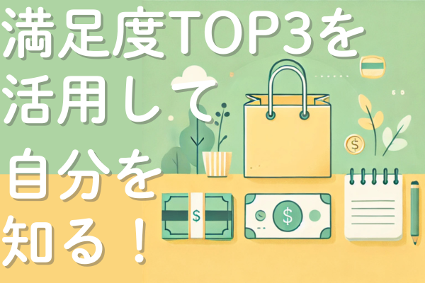 【年間のベスト支出から】満足度の高い支出から自分を深掘りしてみよう！