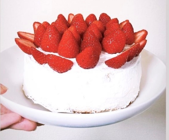 【超簡単】クリスマスケーキ作り🤶🎄