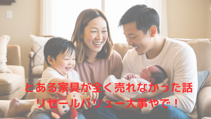とある家具が全く売れなかった話 リセールバリュー大事やで