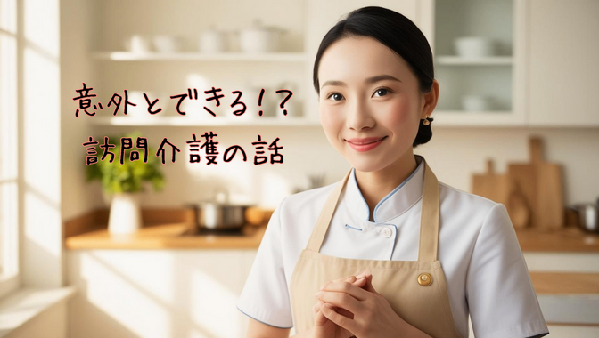 意外とできる！？訪問介護のお話