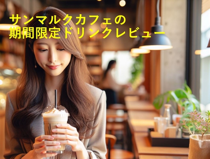 サンマルクカフェ【期間限定】京おしるこおもちラテ～ぶぶあられと花びらもなか～の記録