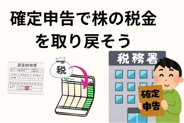 特定口座でもらった配当金の税金は取り戻せるかも！