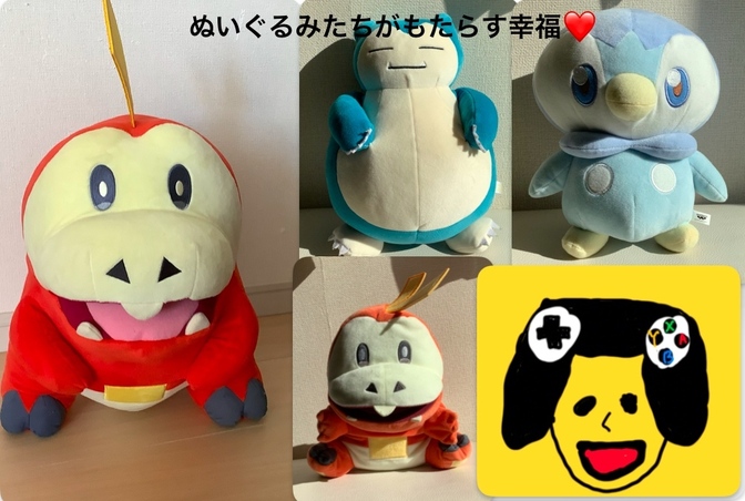ぬいぐるみ達がもたらす幸福❤️