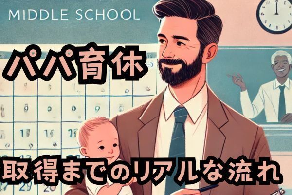 教員の私がパパ育休を取得するまでのリアルな過程を公開します