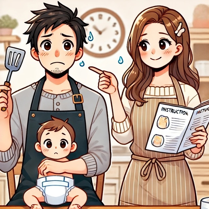 新米パパは【やる気のある新人バイト】だと思って頼むべし！