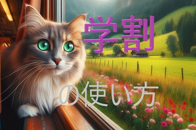 学割の使い方！(学生向け)