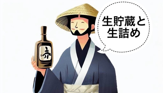 【日本酒】生貯蔵酒と生詰め酒の違いについて
