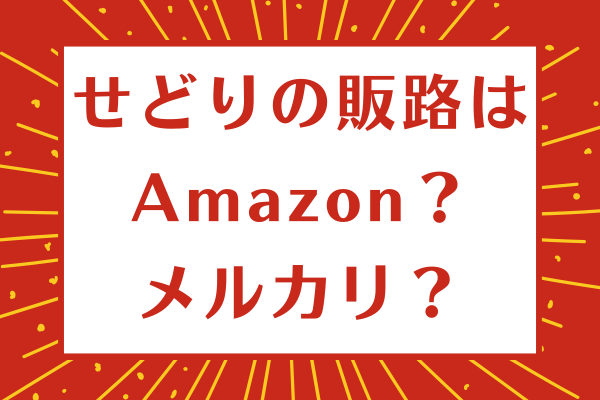 せどりの販路について　Amazon？　メルカリ？