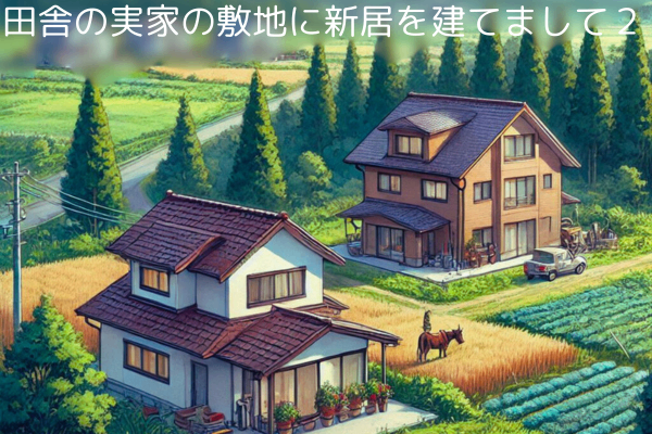 実家の敷地内に新居を建て紳士の生活実体験のお話