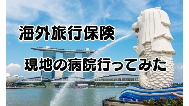 海外旅行保険を使う【シンガポール編】
