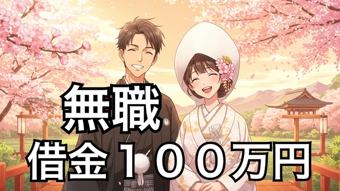 「デキ婚は後悔する？」無職・借金100万から小金持ちを目指した19年の軌跡！
