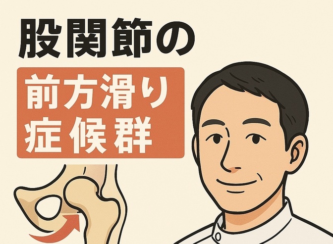 股関節の痛み、それ放置していませんか？