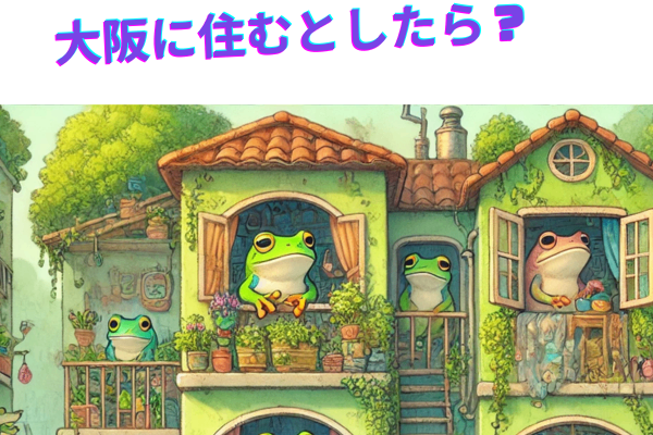大阪に住むとしたらどこがいい？