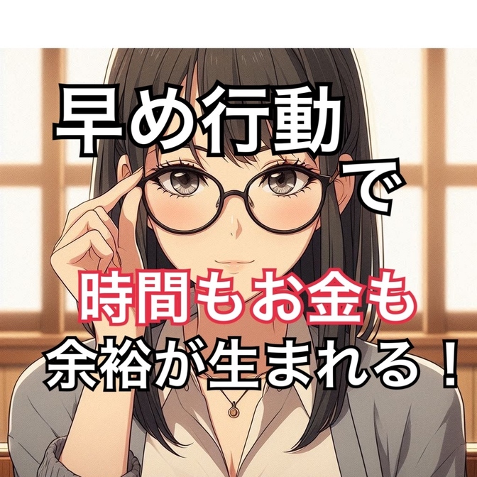 「ギリギリ族」卒業でお金が貯まる！時間の余裕が生む節約効果とは？