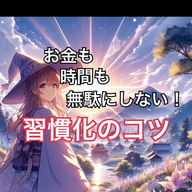 お金も時間も無駄にしない！イフゼンルールで習慣化＆貯蓄力アップ！