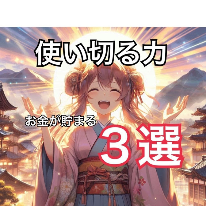 「使い切る」だけでお金が貯まる！？無駄を減らして賢く節約する方法３選！