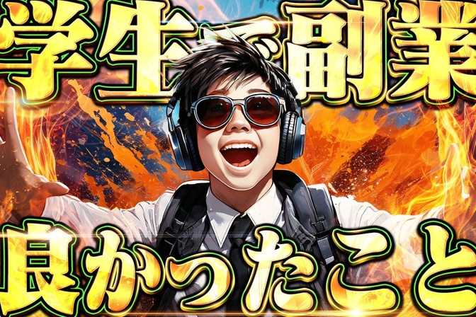 【学生必見！】学生のうちに副業で稼いで良かったことを実際の高校生が解説！！