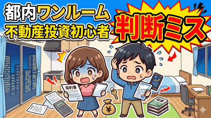 【体験談】毒キノコだと知らずに都内ワンルームを購入した話｜不動産初心者が陥った判断ミス《購入編》
