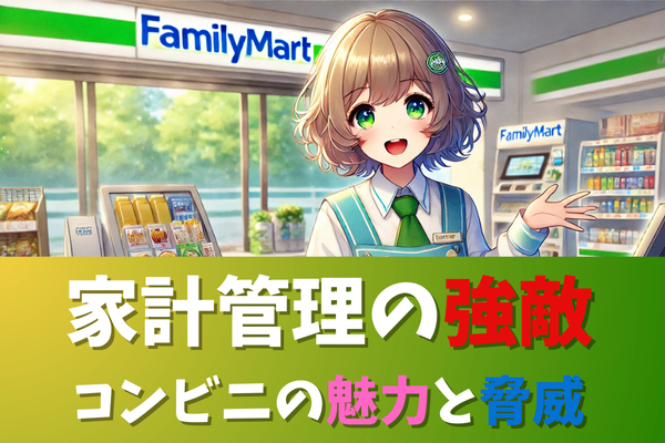 家計管理の難敵‼️コンビニの魅力と危険性を知って、上手に付き合おう☺️