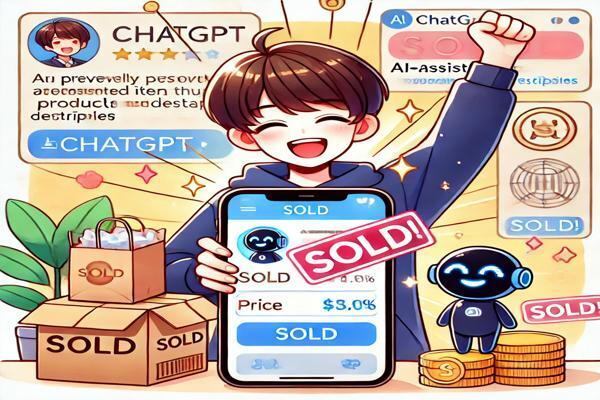 【売れ残りが売れた！】ChatGPTで魅力的な紹介文を作成して実現した販売