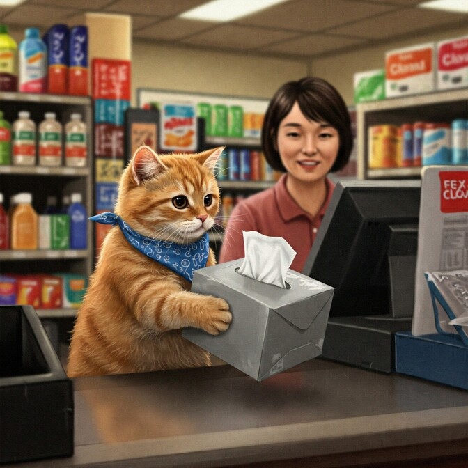 お願い気付いて。日用品買うなら意外にコンビニが便利でした