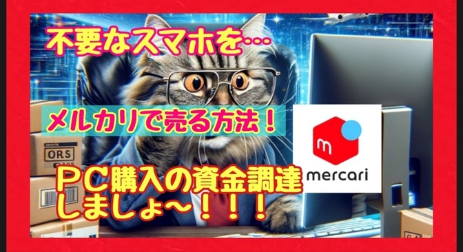 メルカリで０→１！まずは不要になったスマホを簡単に販売していきましょう！！！！！