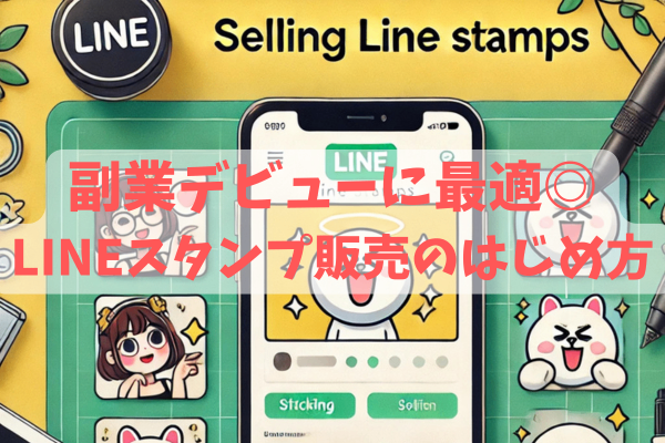 【初心者向け】LINEスタンプの販売方法を完全ガイド｜登録から売上受け取りまで徹底解説！